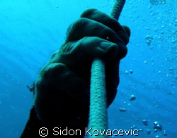 near city of dubrovnik 
diving on totono wreck
 by Sidon Kovacevic 